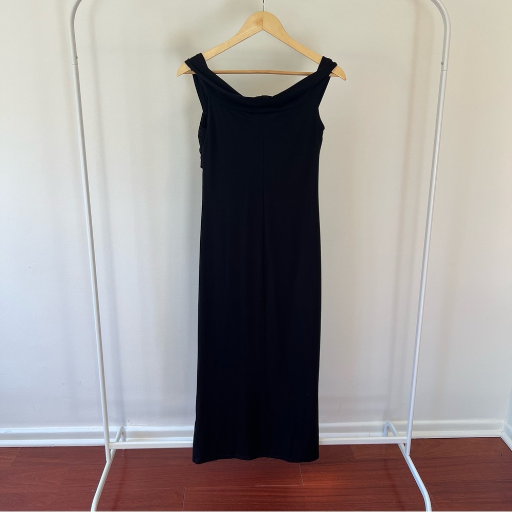 Reformation Fiorello Knit Midi Dress in Black - Picture 5 of 6